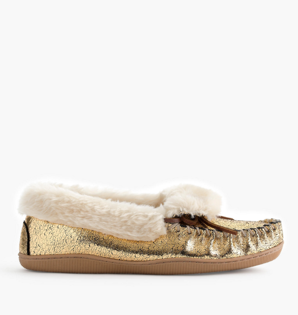 gold-moccasins-slippers