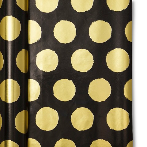 sugar-paper-black-with-gold-dots-gift-wrapping-holiday
