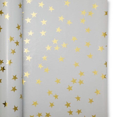 sugar-paper-white-with-gold-stars-wrapping-paper-giftwrap-holiday