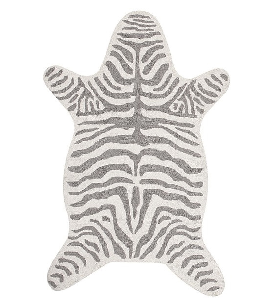 zebra-shaped-rug-gray