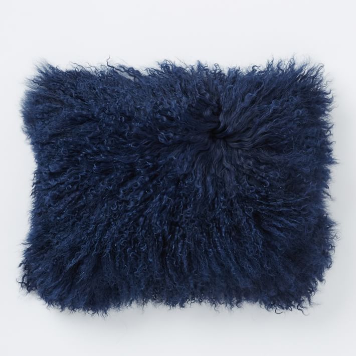 mongolian-lamb-pillow-cover-navy-blue