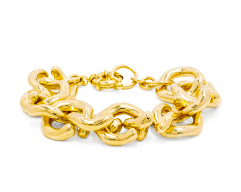 gold-link-bracelet