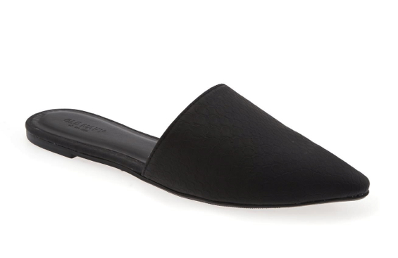 black-mules-flats-pointy