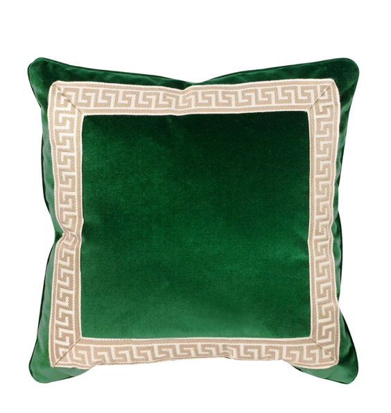 green-velvet-greek-key-pillow-throw