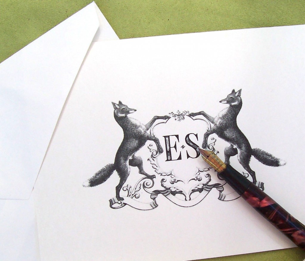happy-hound-stationery-vintage-illustration-etsy-5