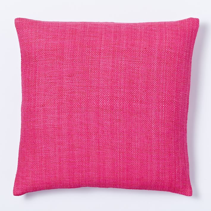 silk-hand-loomed-pillow-cover-shockwave-pink-west-elm