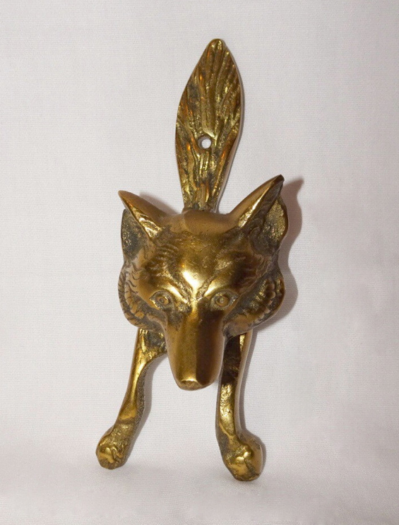 vintage-brass-fox-door-knocker-gold
