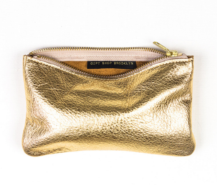 gold-leather-wallet-pouch-etsy-handmade-clutch-metallic