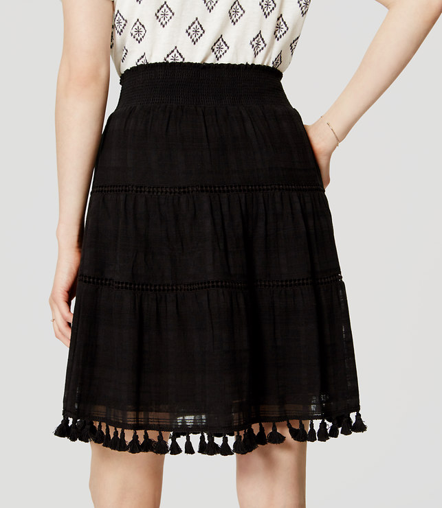 tasseled-skirt-black-loft