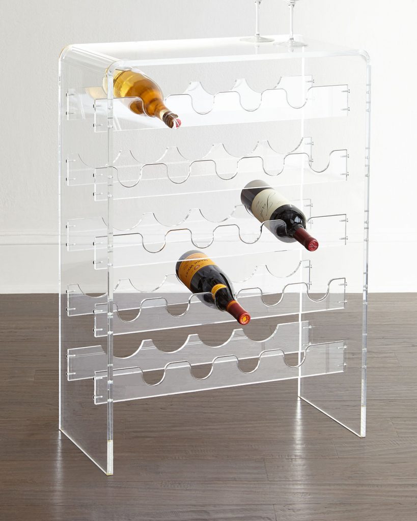 acrylic-lucite-wine-rack