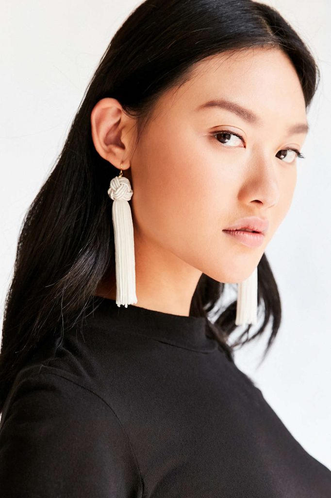 knotted-tassel-earrings
