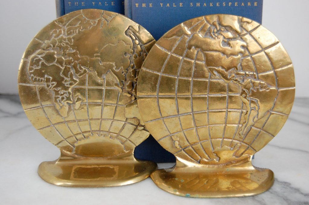 vintage-globe-world-earth-brass-bookends