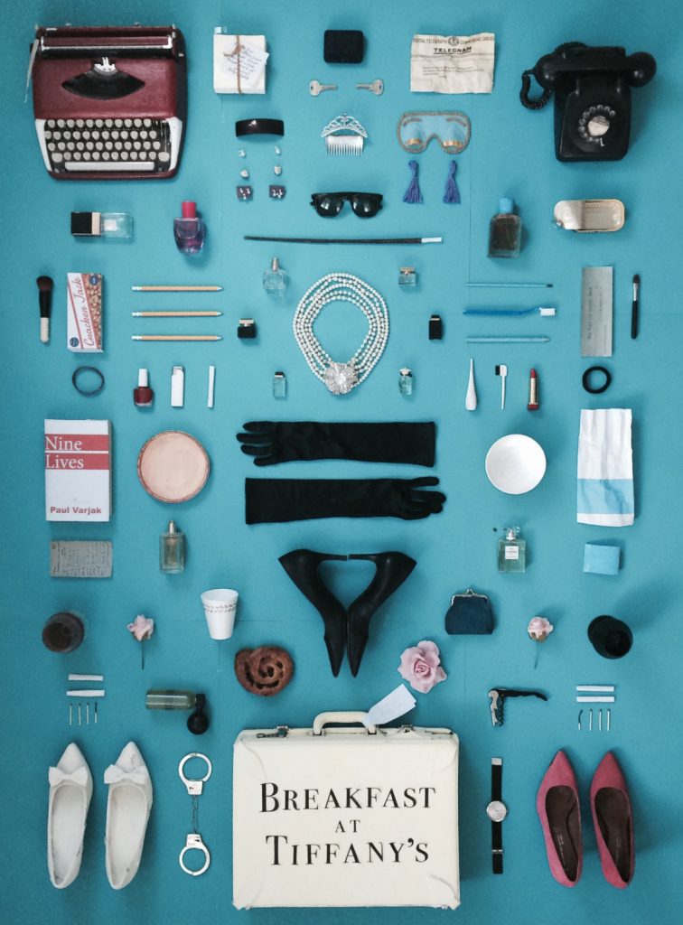 breakfast-at-tiffany-collage-art-poster