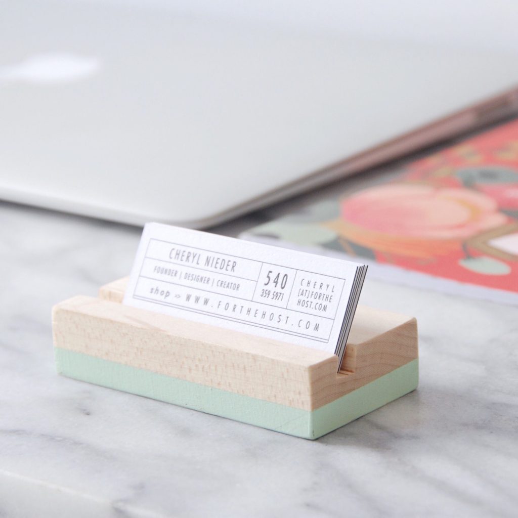wood-business-card-holder-color-block