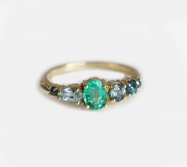 emerald-cluster-ring-etsy-engagement