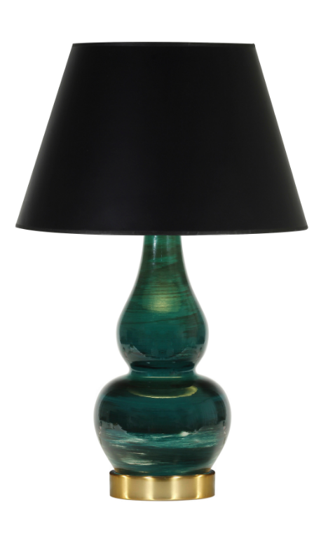 green-double-gourd-table-lamp