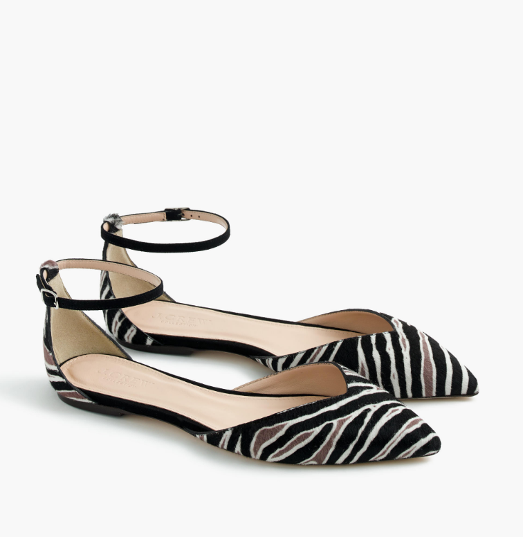 zebra-ankle-strap-flat