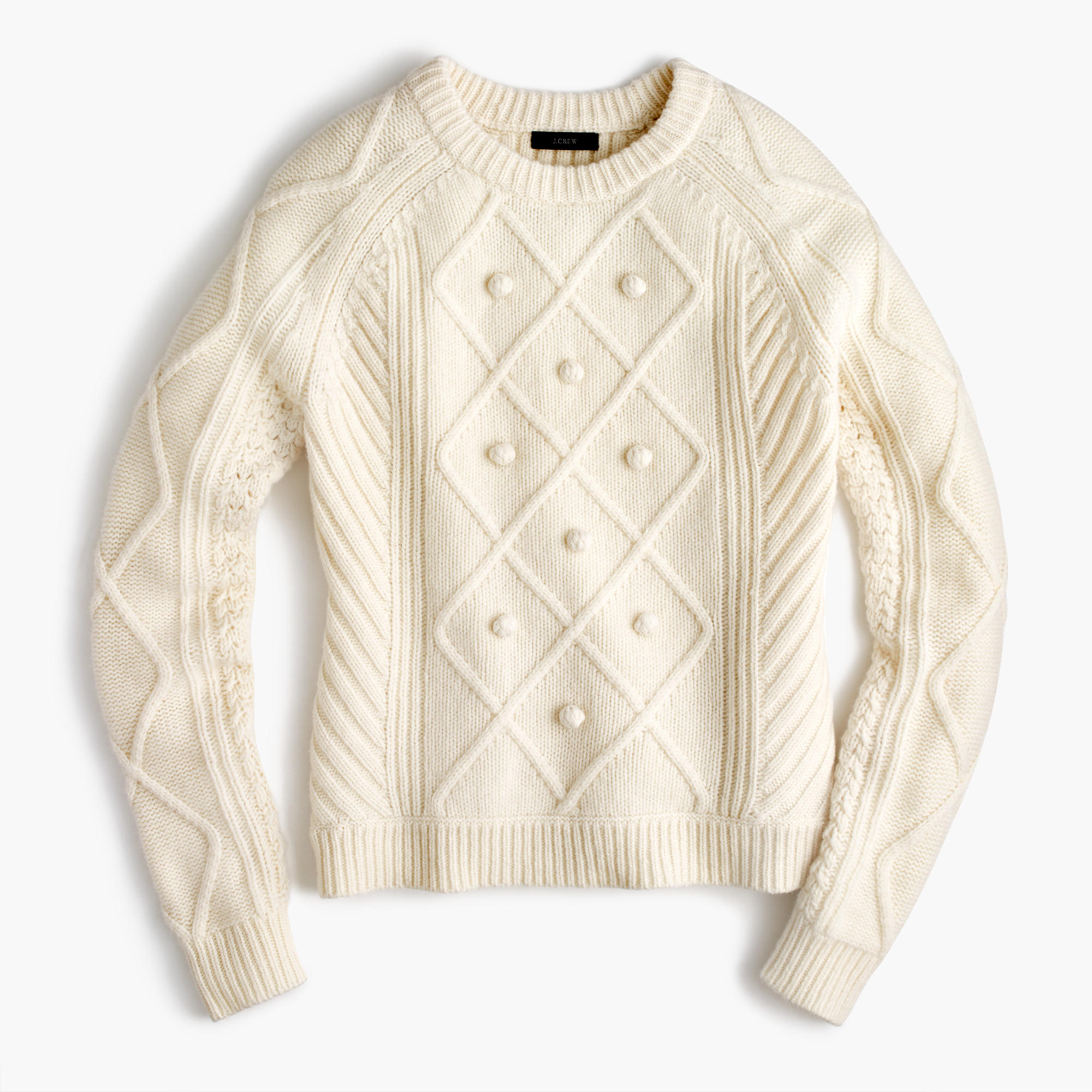 cable-pom-pom-sweater