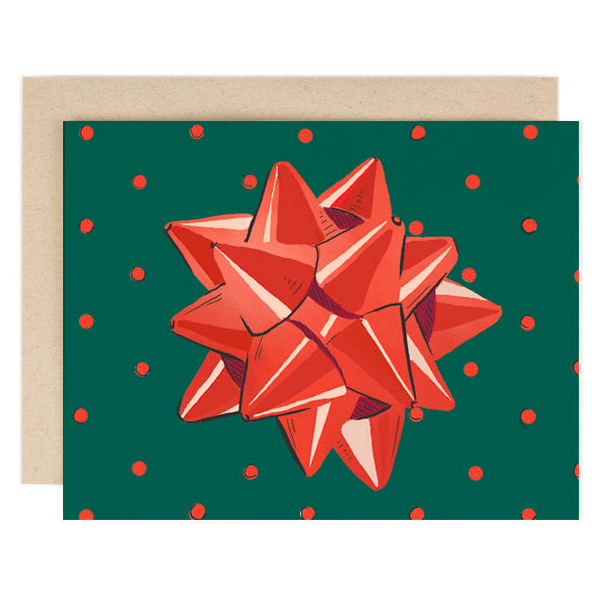dot-bow-holiday-card