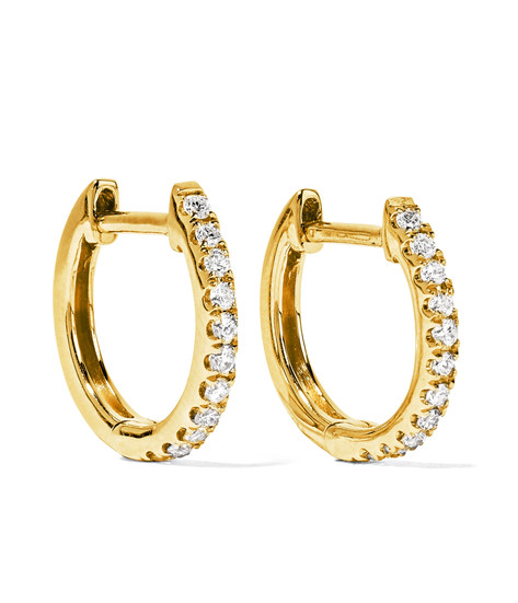 huggie-gold-diamond-earrings-tiny-hoops
