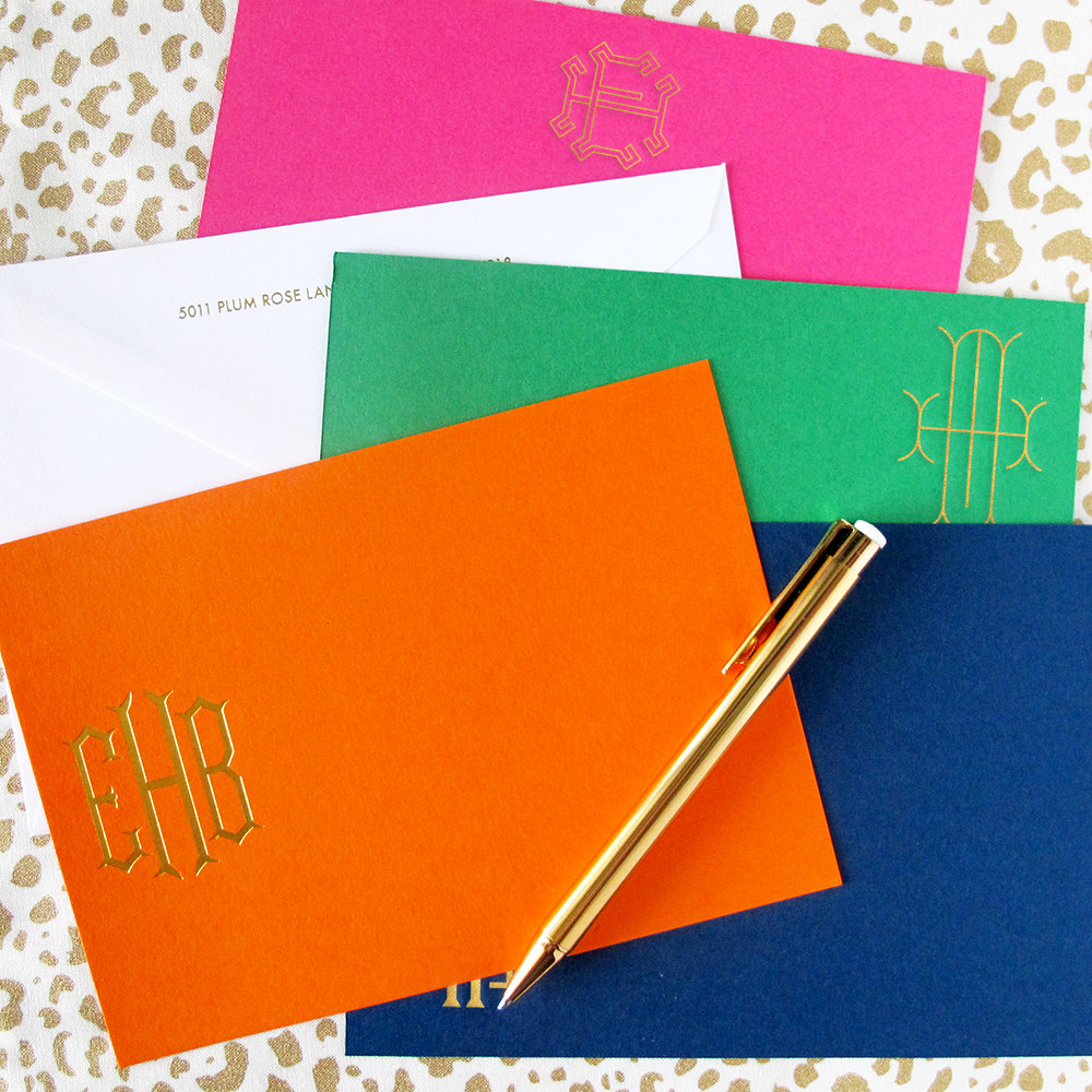 luxe-foil-monogrammed-stationery