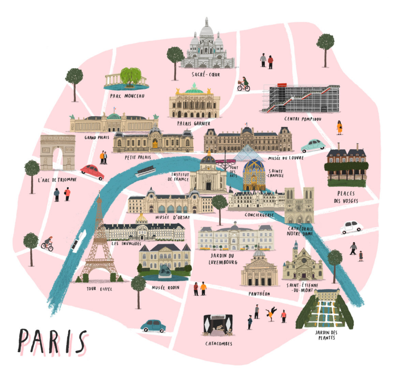 paris-illustrated-city-map-art-print-etsy