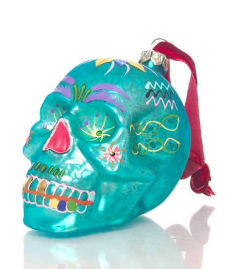 floral-skull-christmas-ornament