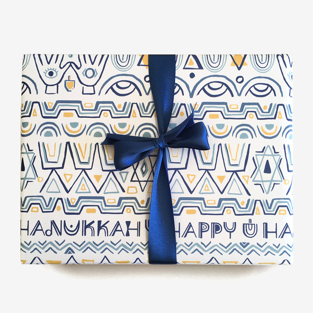 happy-hanukkah-gift-wrapping-paper