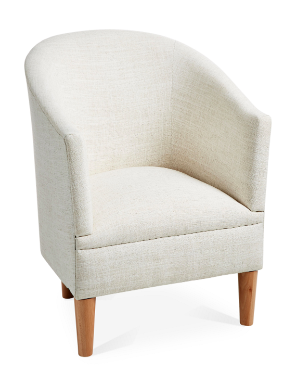 linen-barrel-chair