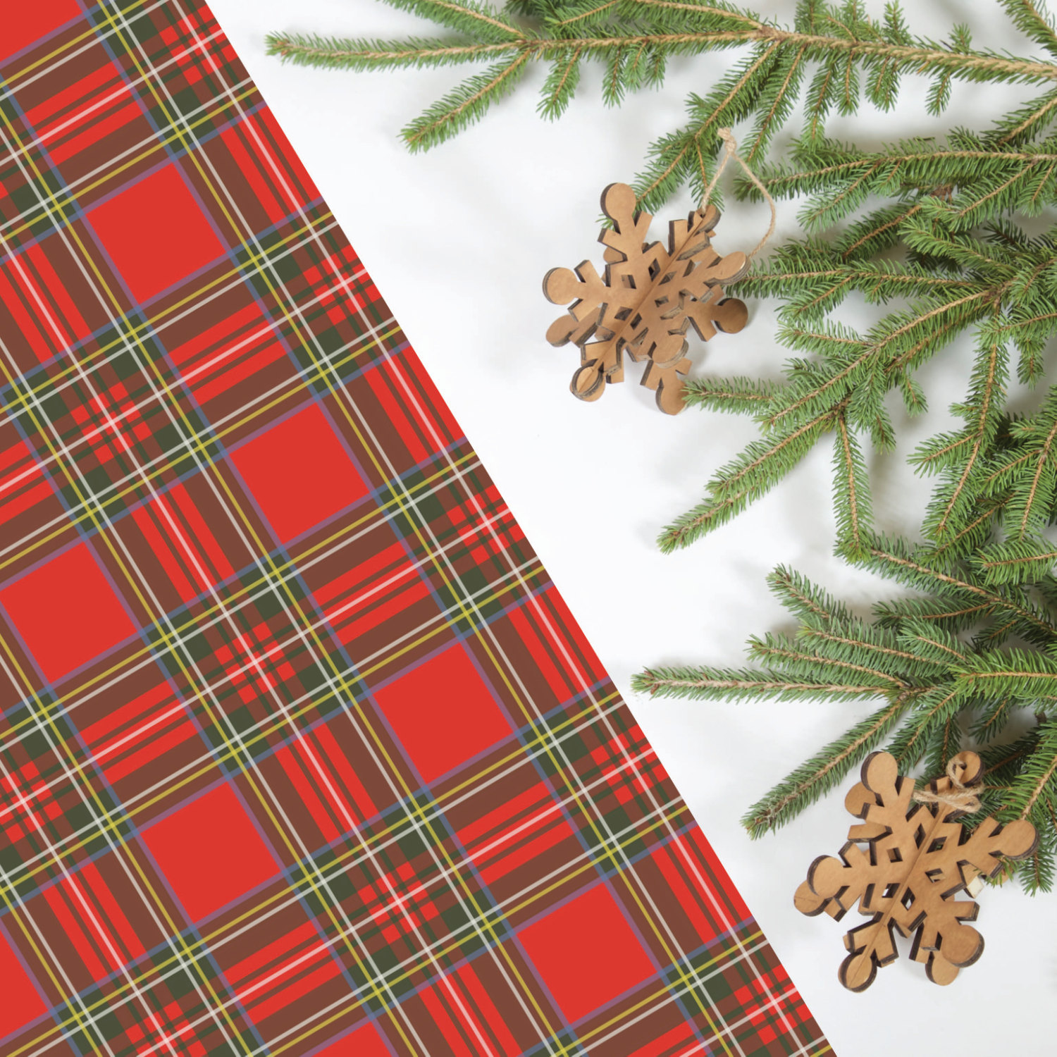 tartan-plaid-christmas-gift-wrapping-paper