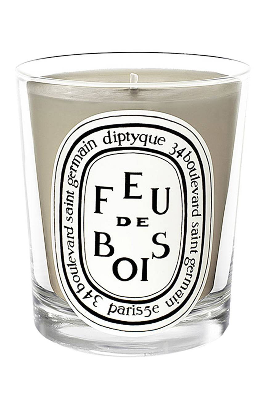 Diptyque Feu de Bois Scented Candle smells like a burning fire