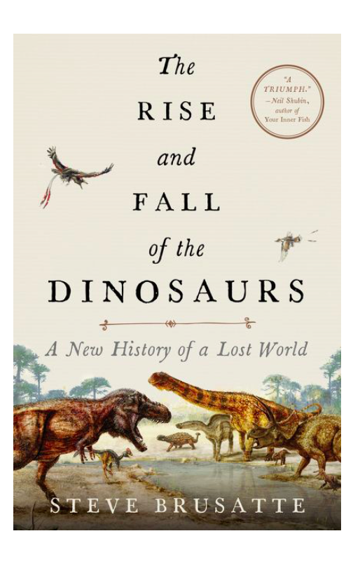 The Rise and Fall of the Dinosaurs Book Cover Father's Day Gift