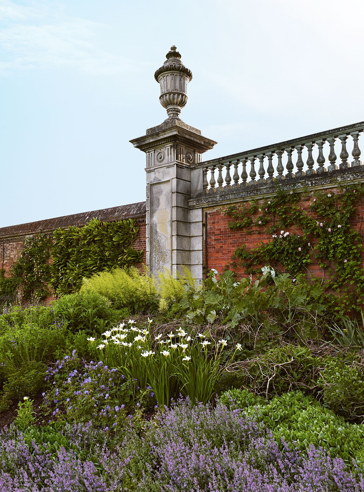 Walled garden at Cliveden House, England