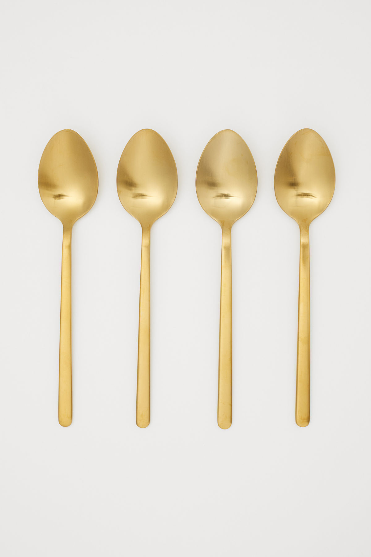 Gold Spoons Flatware Set