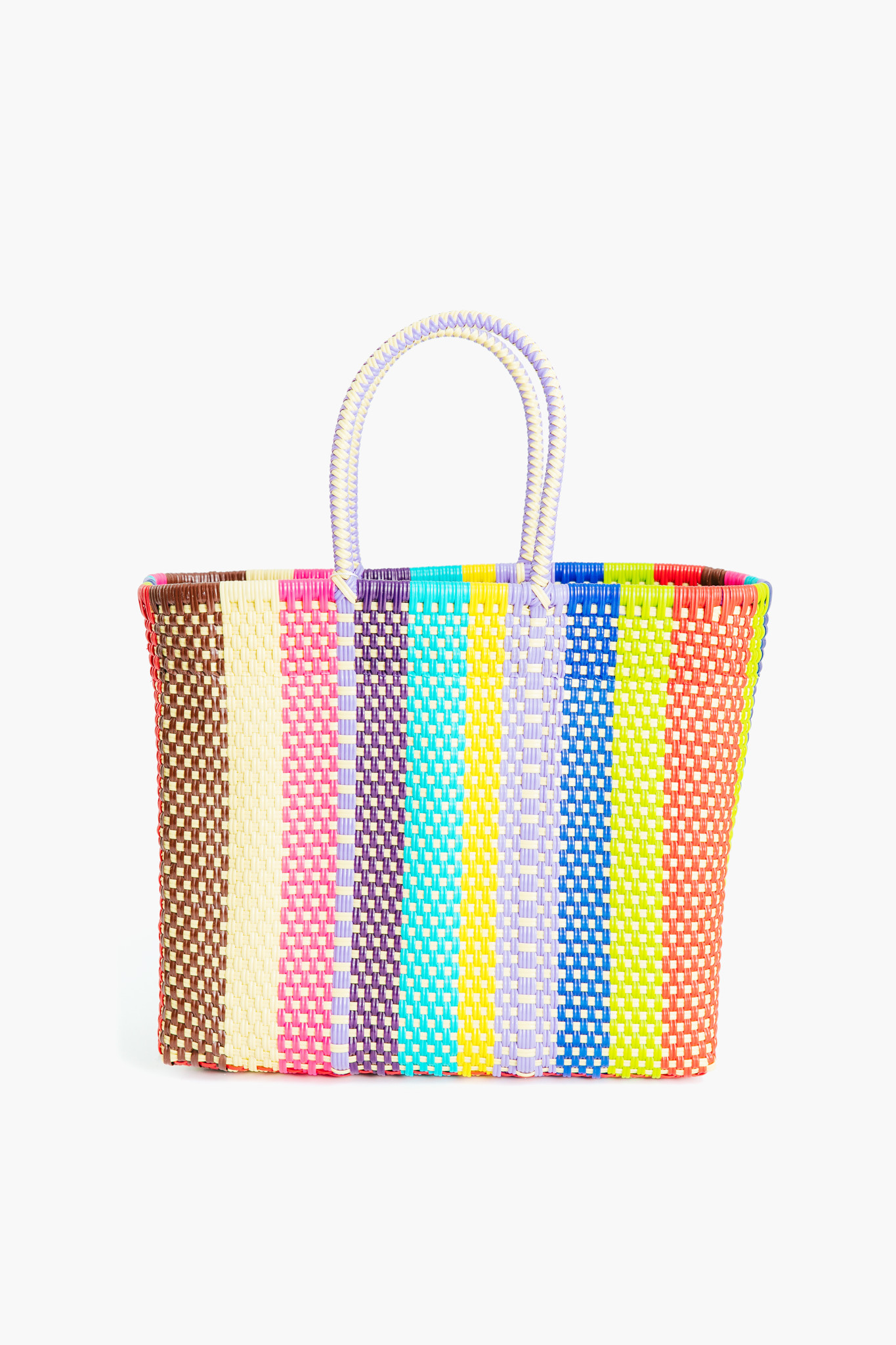Colorful Stripe Tote Bag
