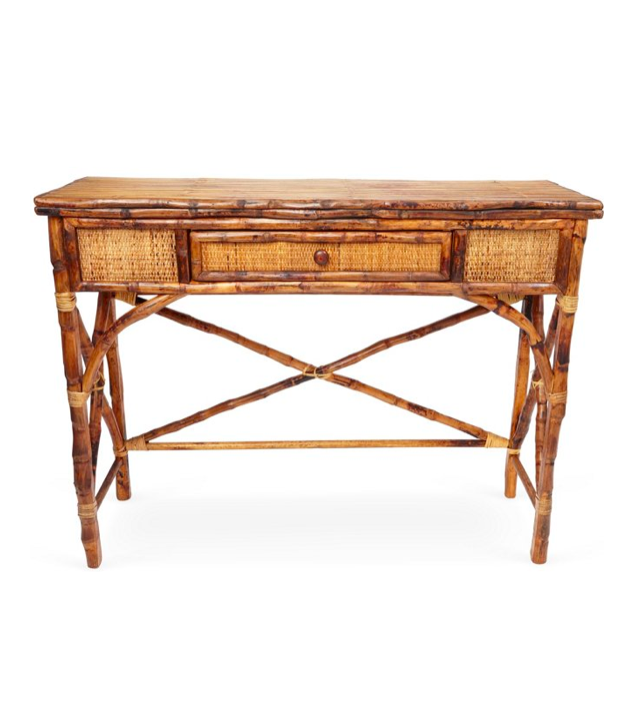 Tortoise English Bamboo Console Table