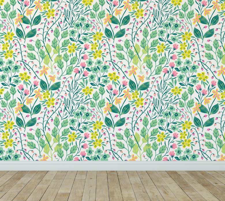 Over 30 Removable Wallpaper Patterns for Children's Rooms - Katie Considers