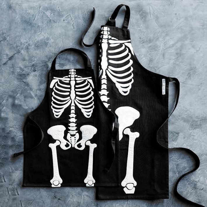 Glow in the Dark Skeleton Aprons Kids and Adults