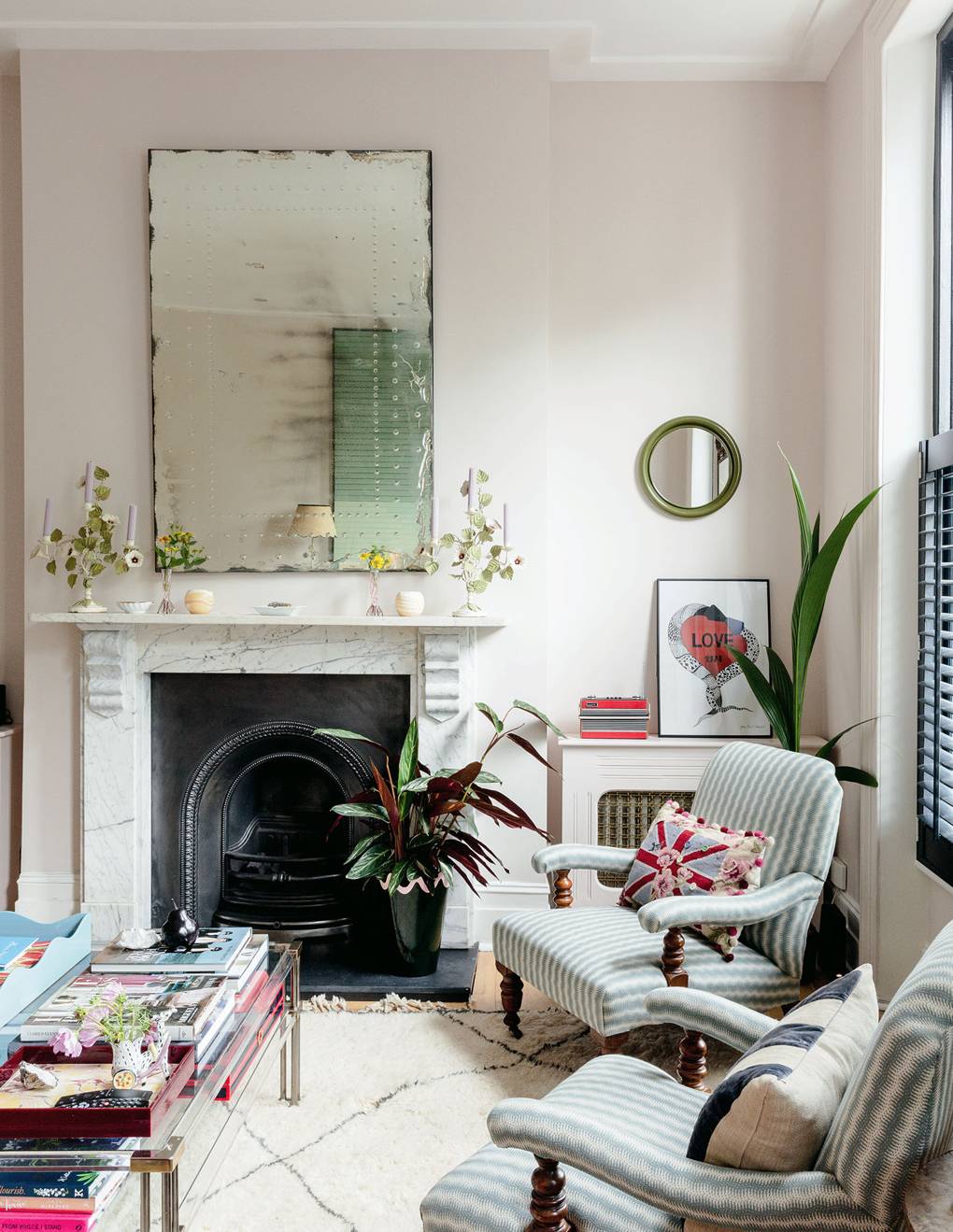 Matilda Goad's Notting Hill Home Living Room