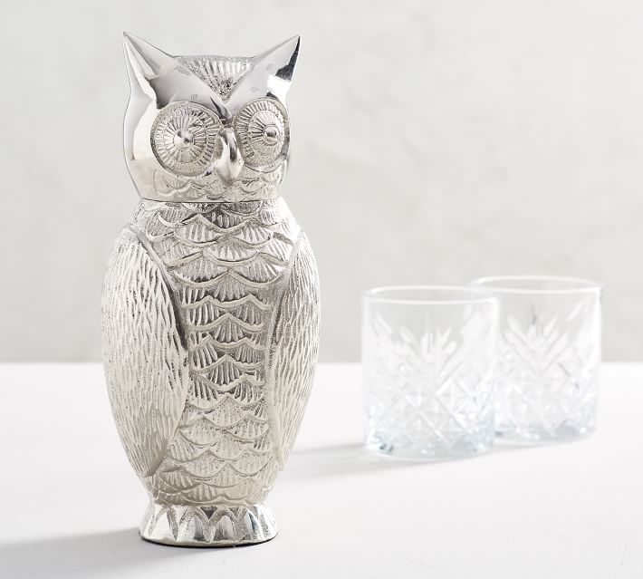 Owl Cocktail Shaker