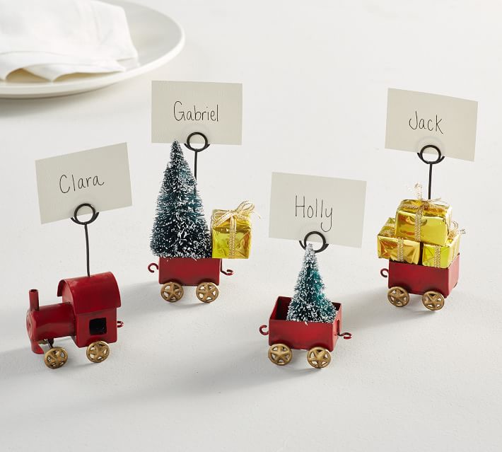 Train Place Card Holders