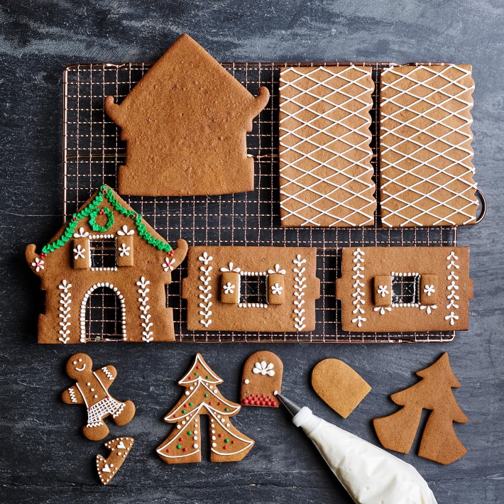 Gingerbread House Cookie Making Kit Mold