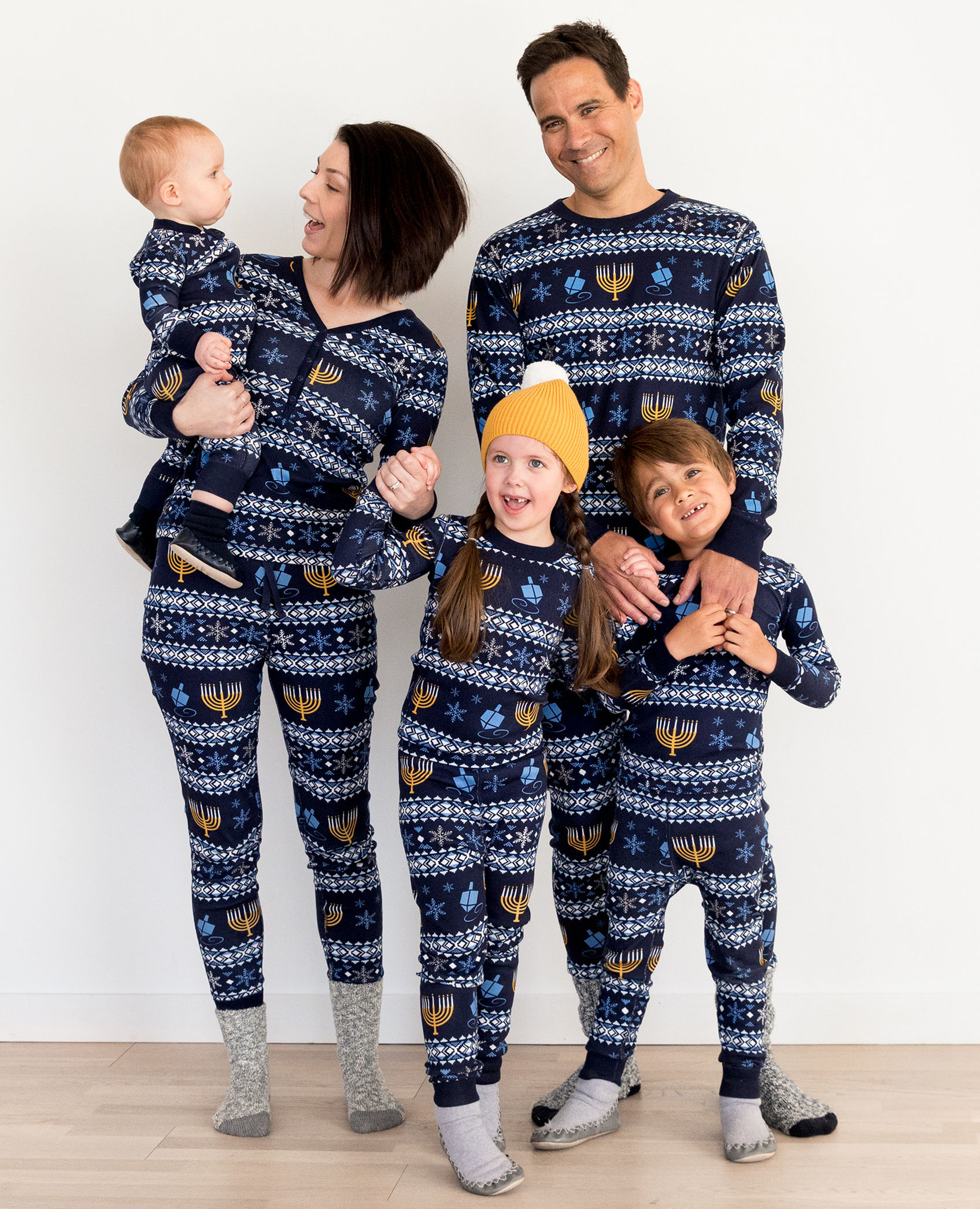 Hanukkah Pajamas for the Whole Family