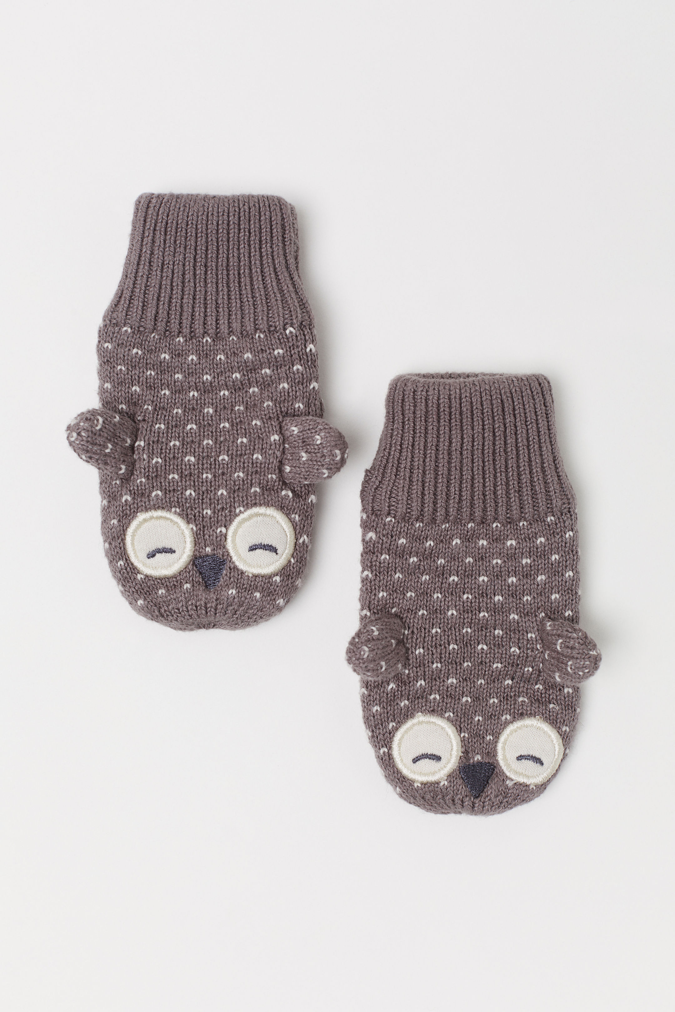 Baby Owl Mittens