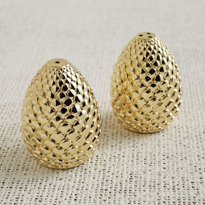 Pinecone Salt and Pepper Shakers