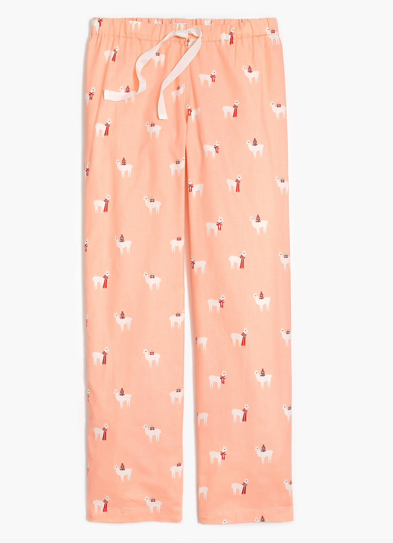 Printed Flannel Llama Pajama Pants