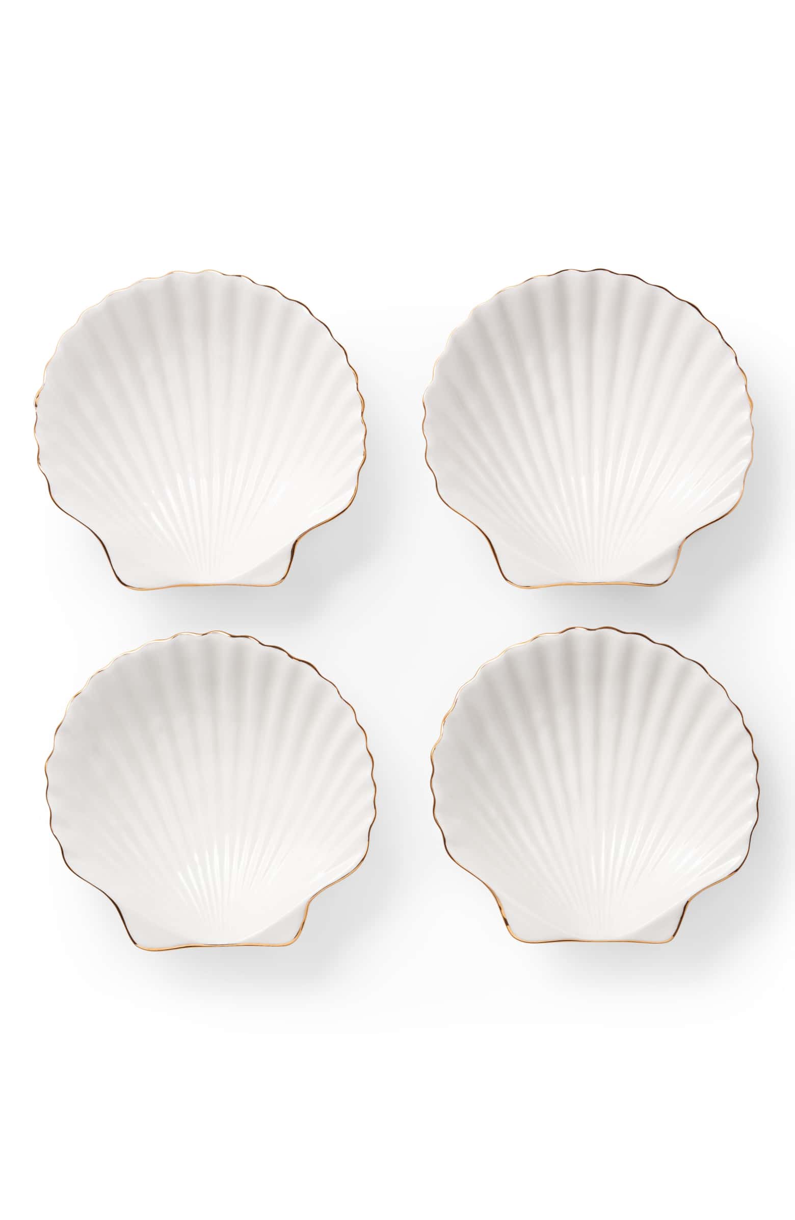 Shell Appetizer Plates