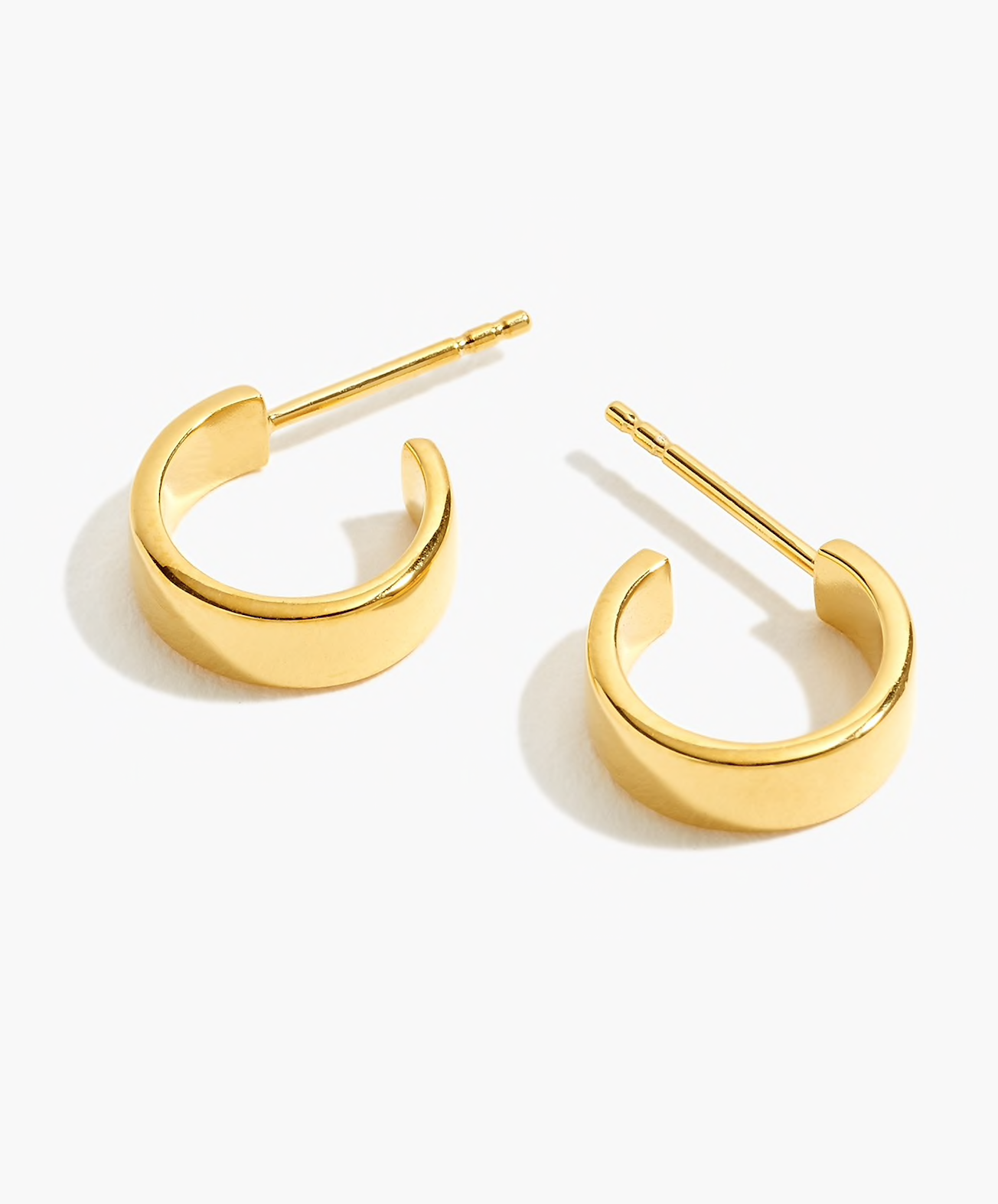 14k Plated Gold Mini Hoop Earrings