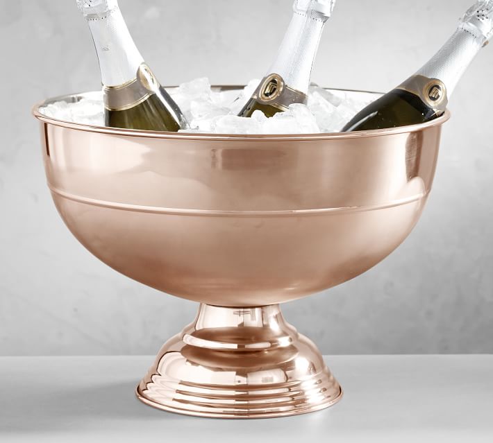 Rose Gold Champagne Bowl