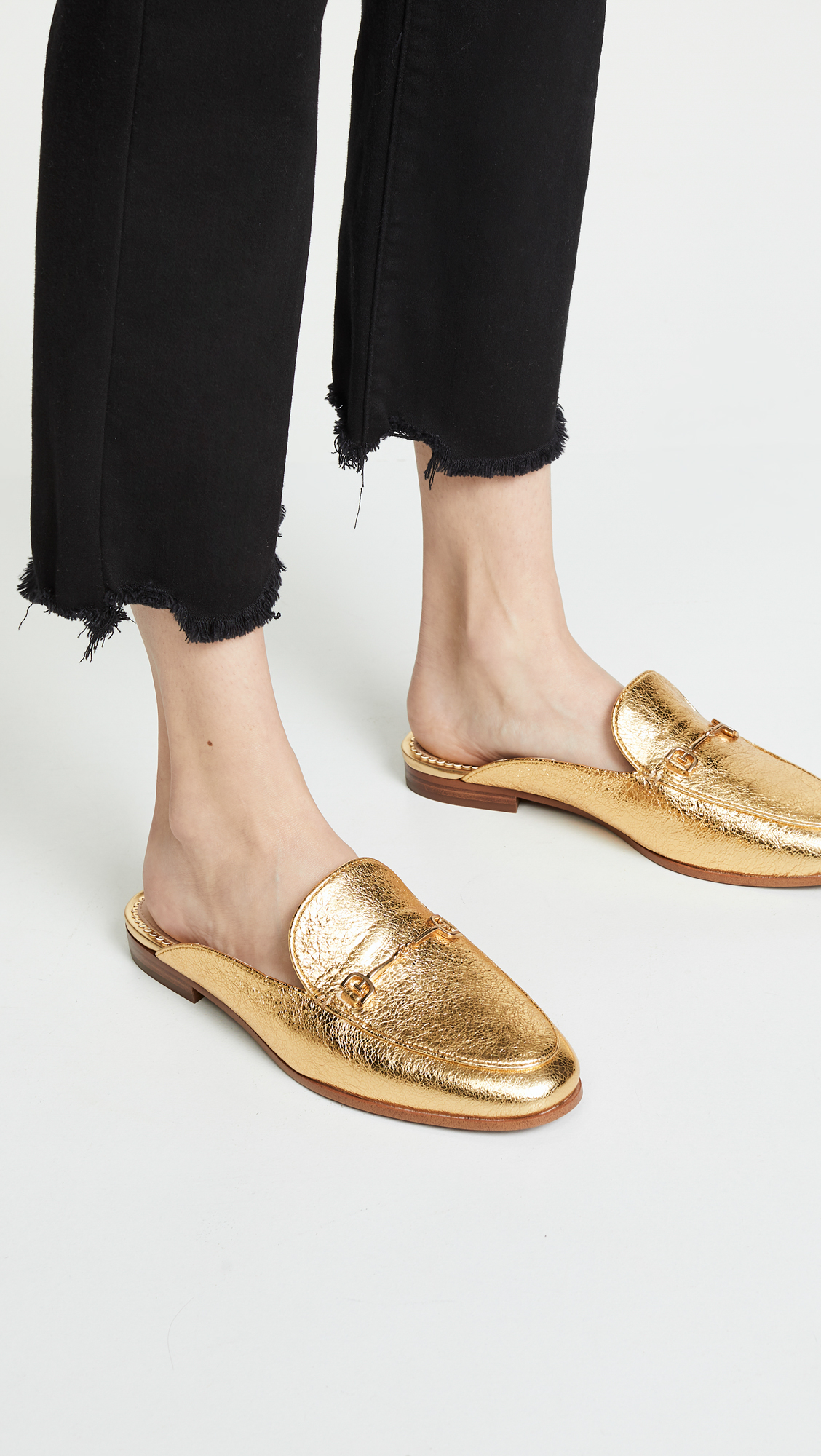 Bright Gold Mules
